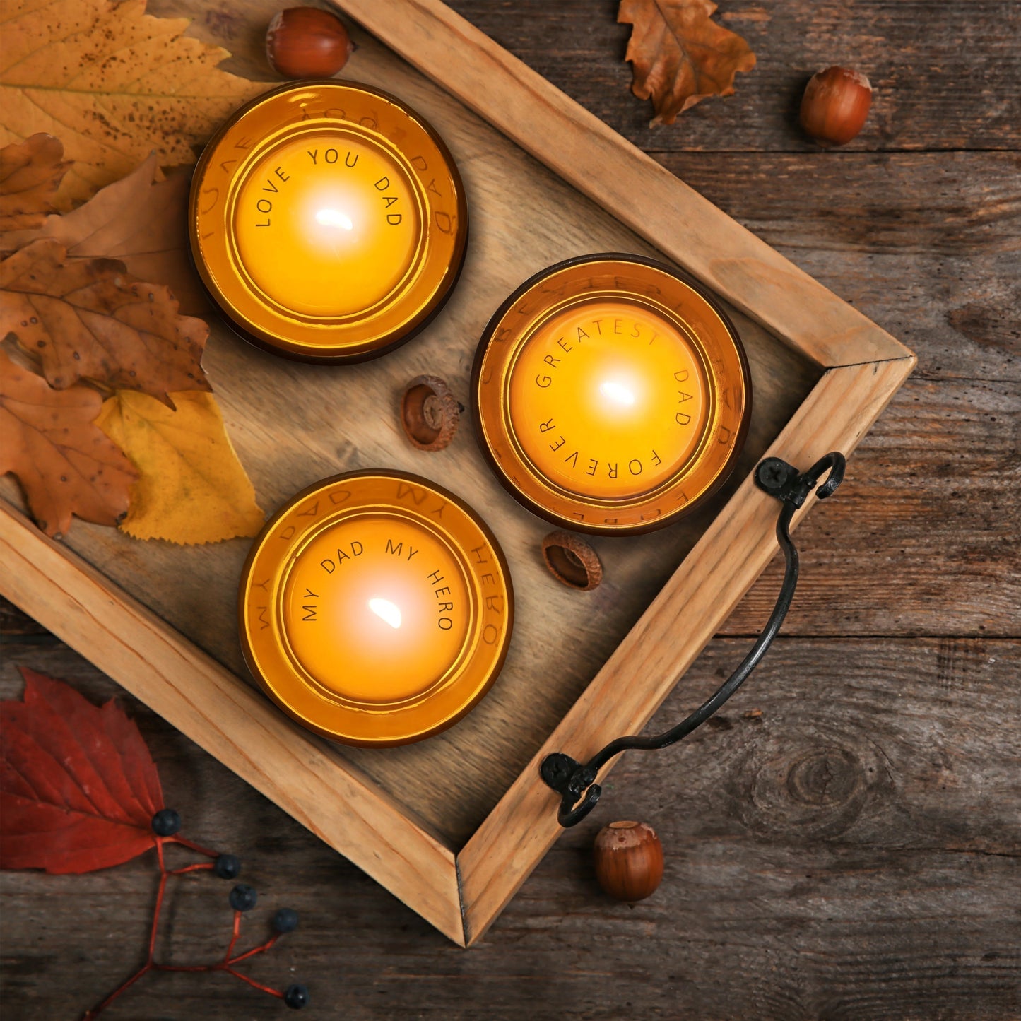 Premium Candle Gift Box for Fathers Day