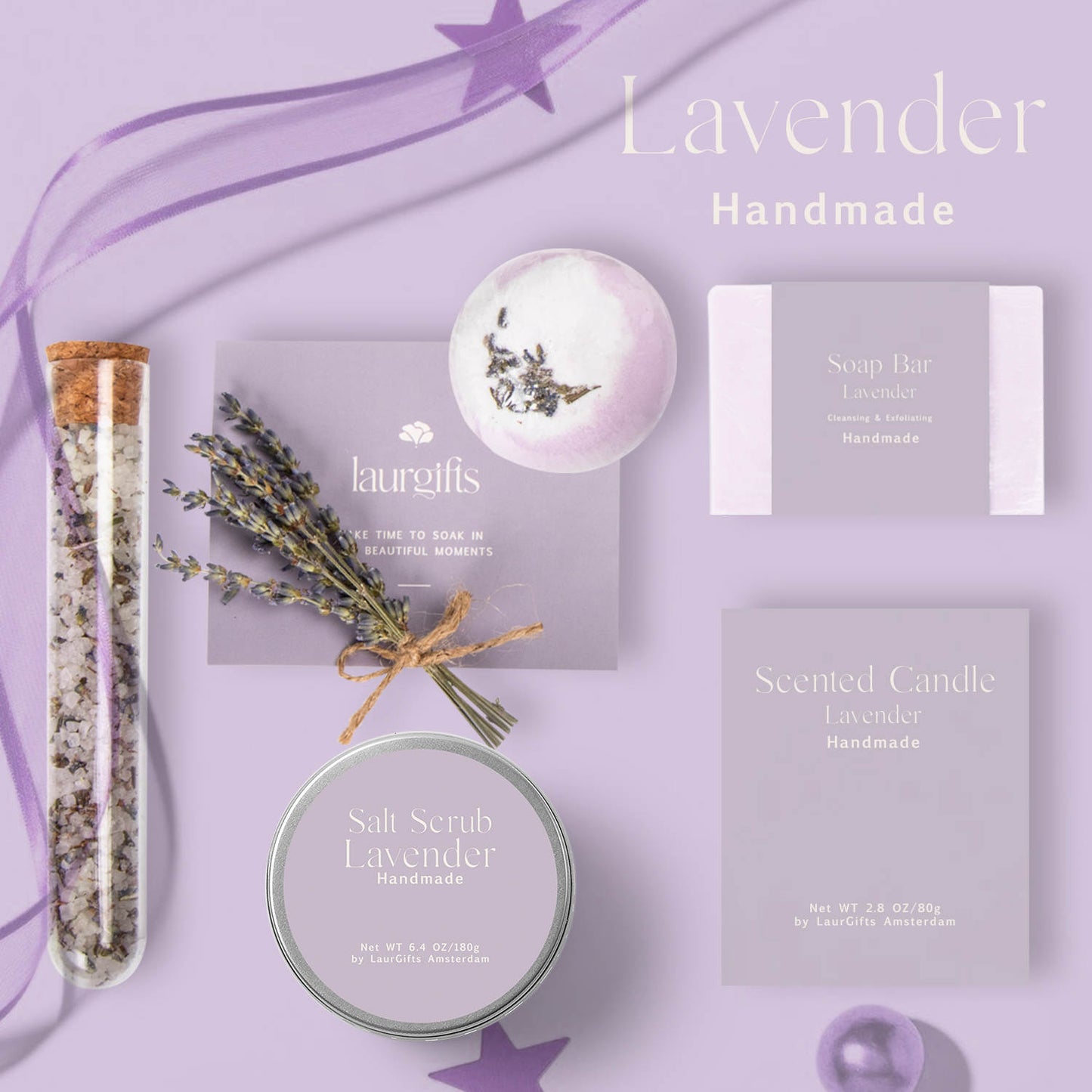 Lavender Spa Gift Box