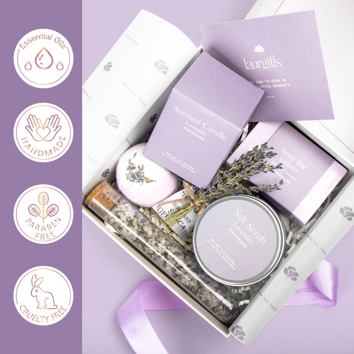 Lavender Spa Gift Box