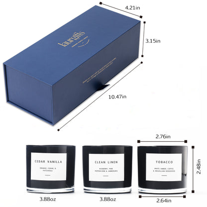 Navy Candle Gift Box for Men