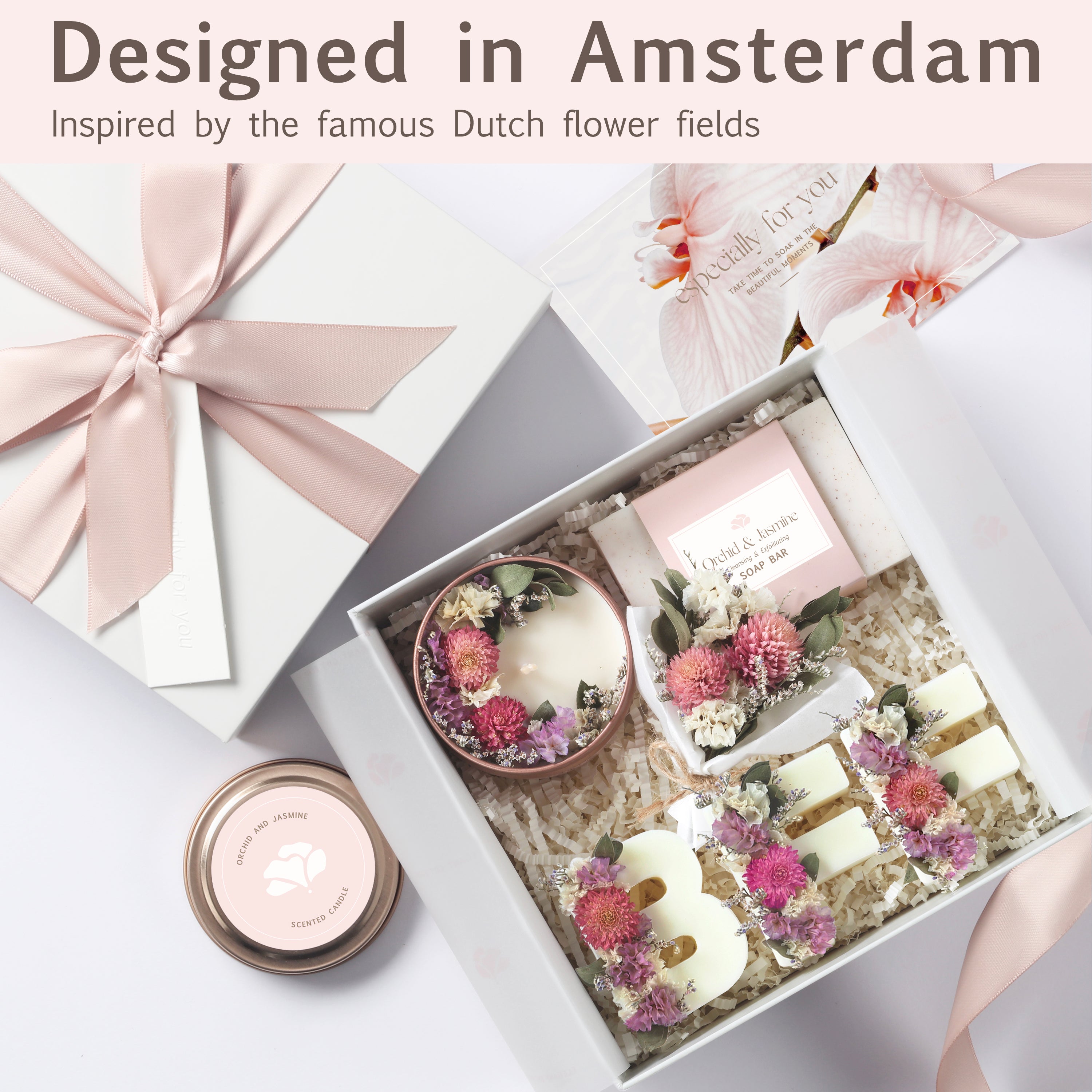Orchid & Jasmine BFF Spa Gift Box | Best Friend, Birthday