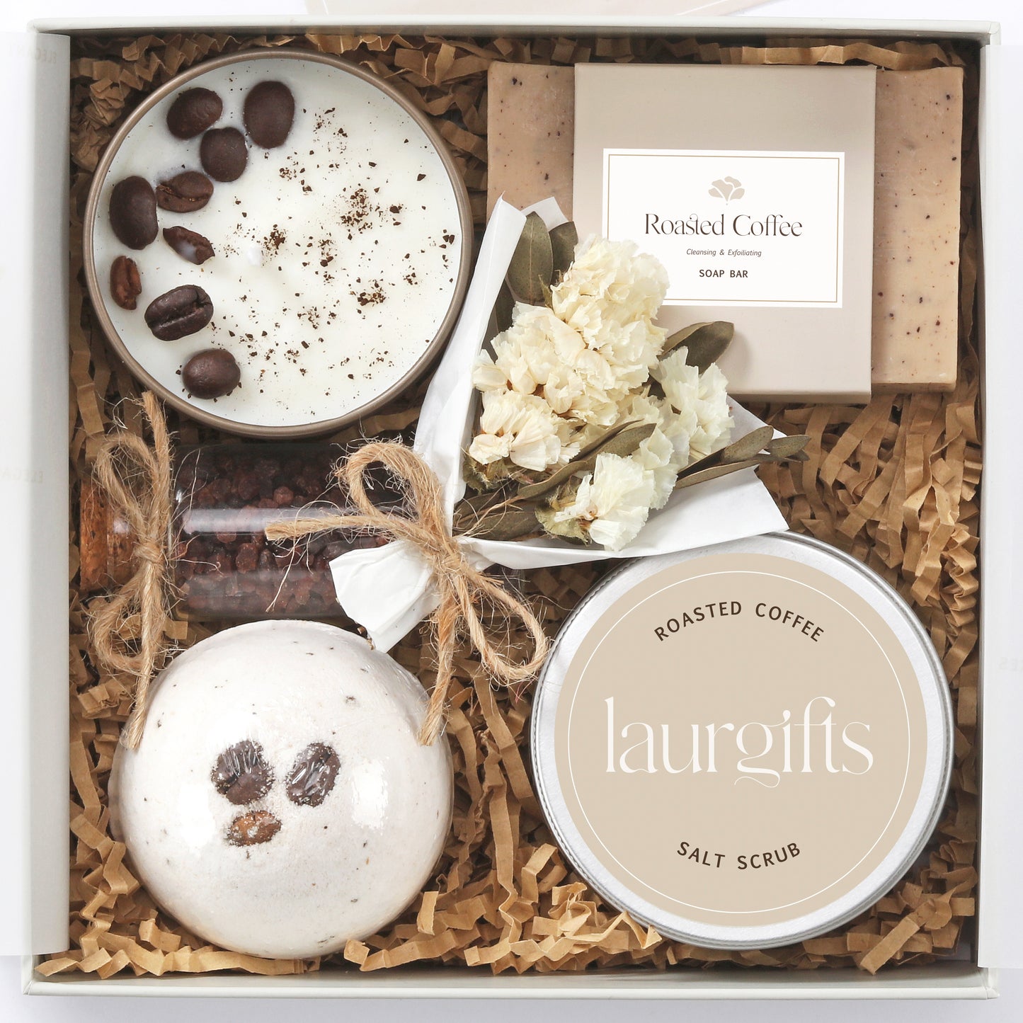 Coffee Scented Spa Gift Box