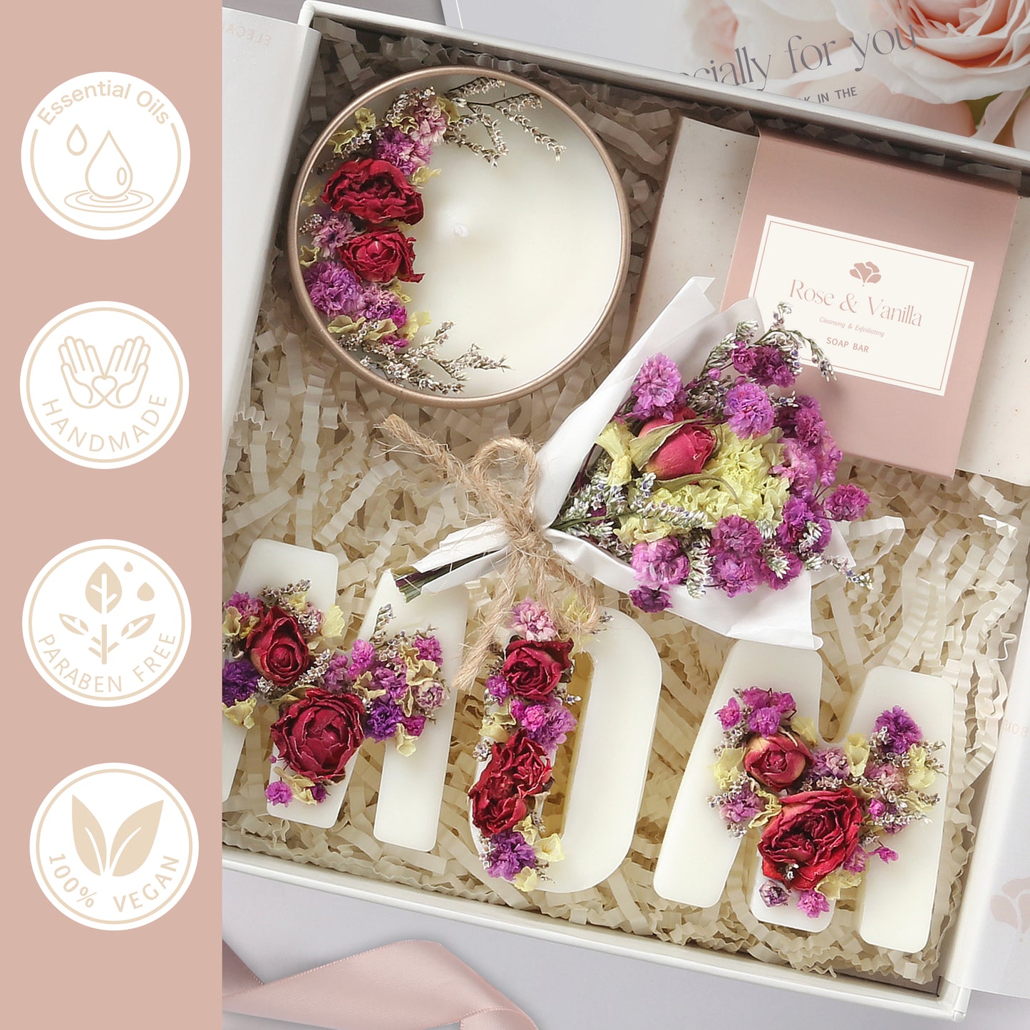 Rose & Vanilla MOM Spa Gift Box