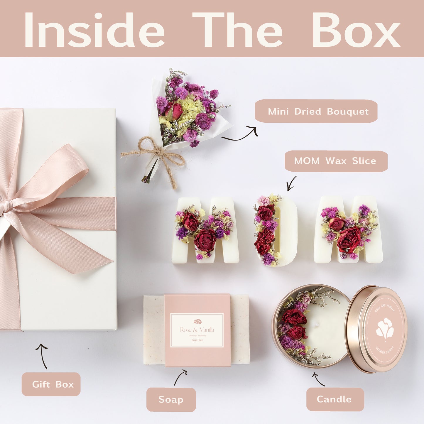 Rose & Vanilla MOM Spa Gift Box