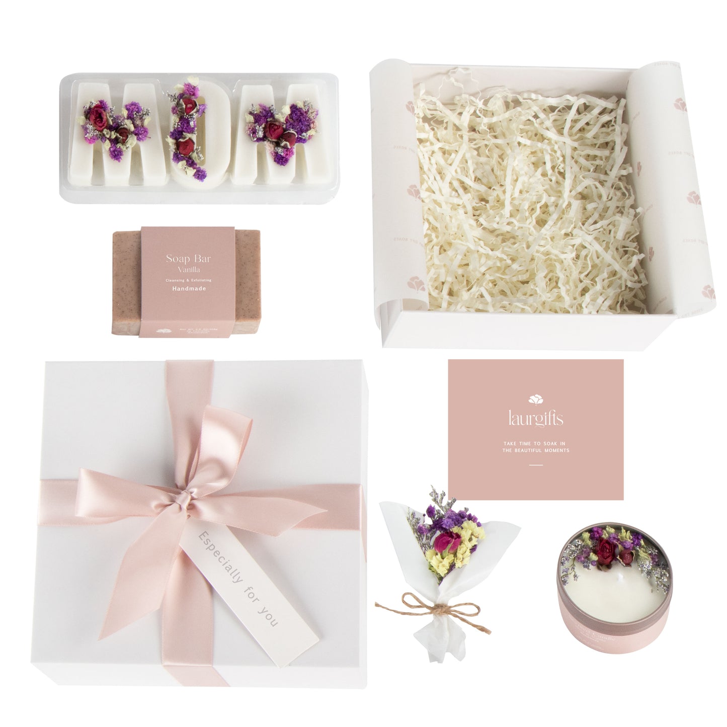 Rose & Vanilla MOM Spa Gift Box