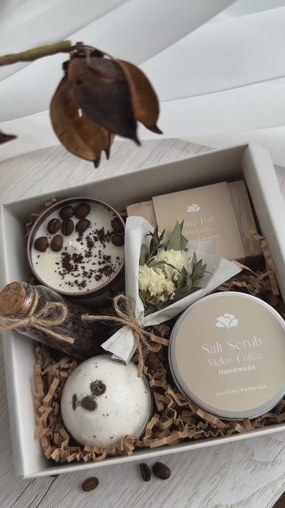 Coffee Scented Spa Gift Box